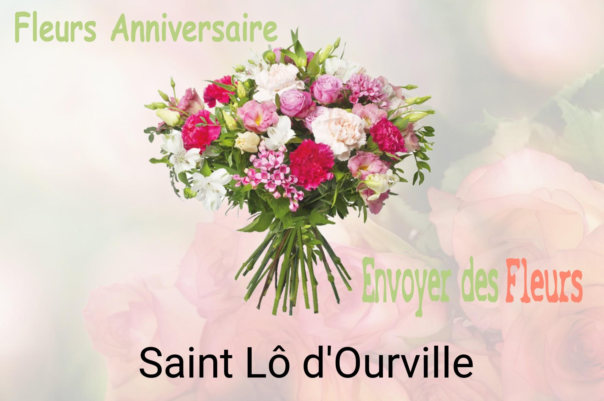 Bouquet de fleurs d’anniversaire livré à Saint-Lô-d'Ourville